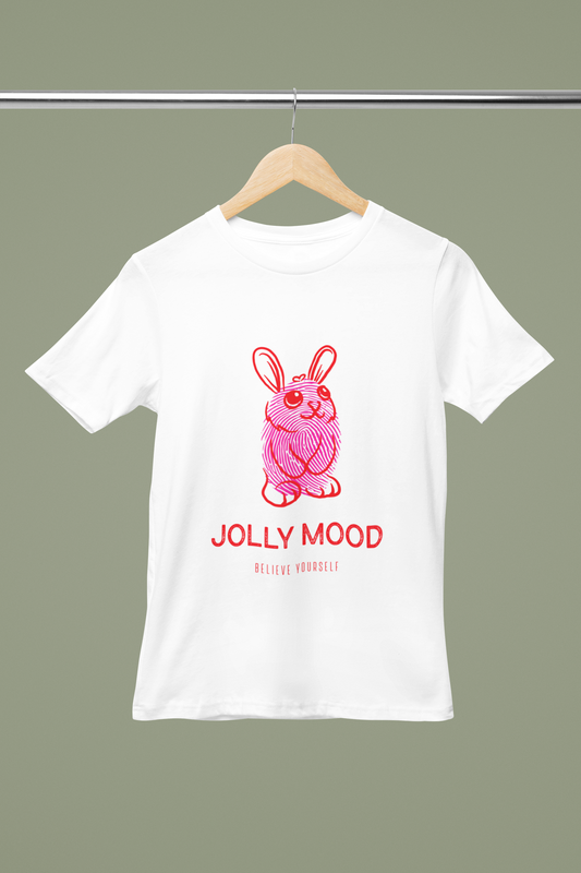 FOMO Fashions The Incobit T Shirt hanger mockup featuring edgy character illustration