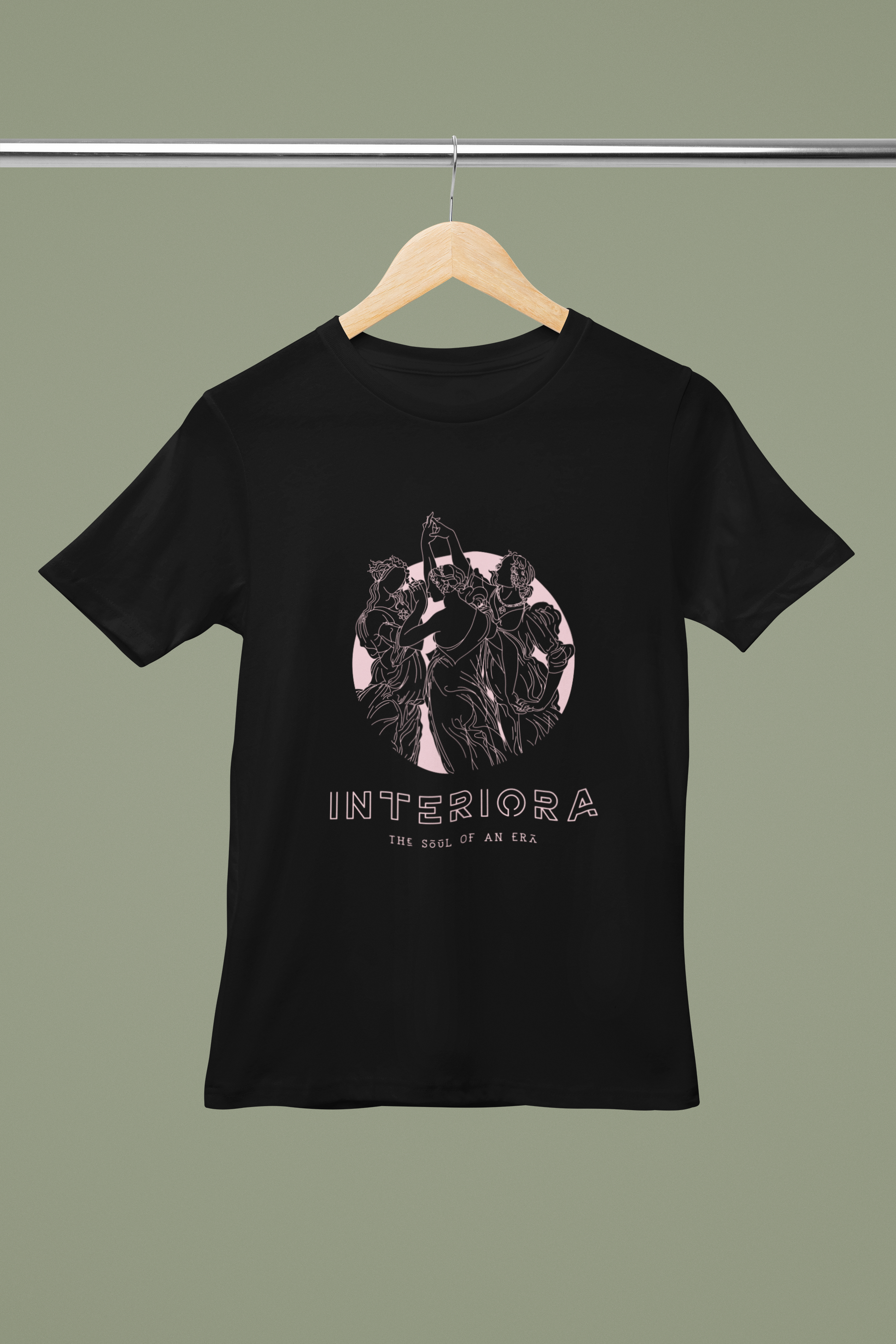 FOMO Fashions Artistic Perfect T Shirt abstract artsy print on soft cotton tee