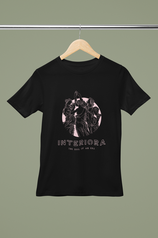 FOMO Fashions Artistic Perfect T Shirt abstract artsy print on soft cotton tee