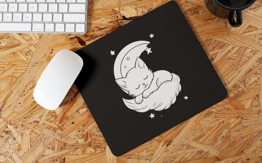 Moon Kitty Mousepad