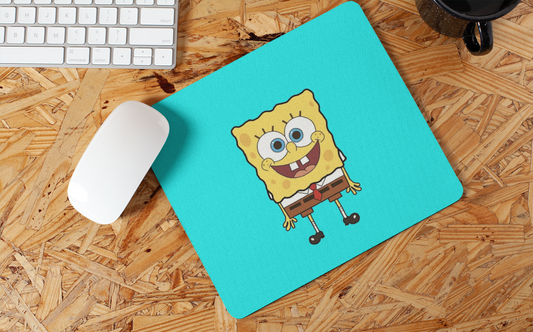 Sponge bob mouse pad