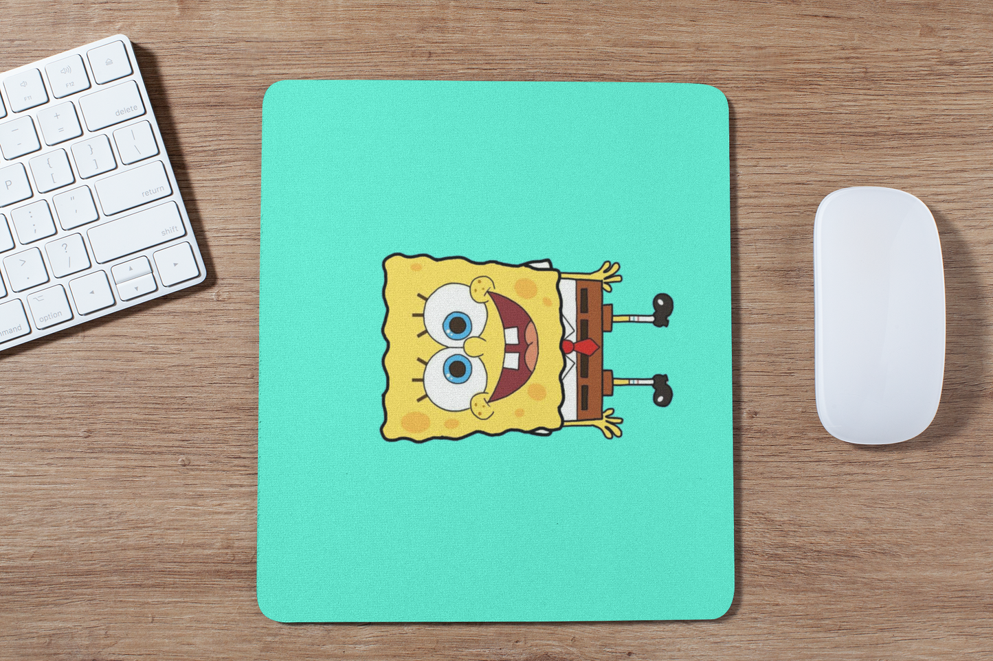 Sponge bob mouse pad